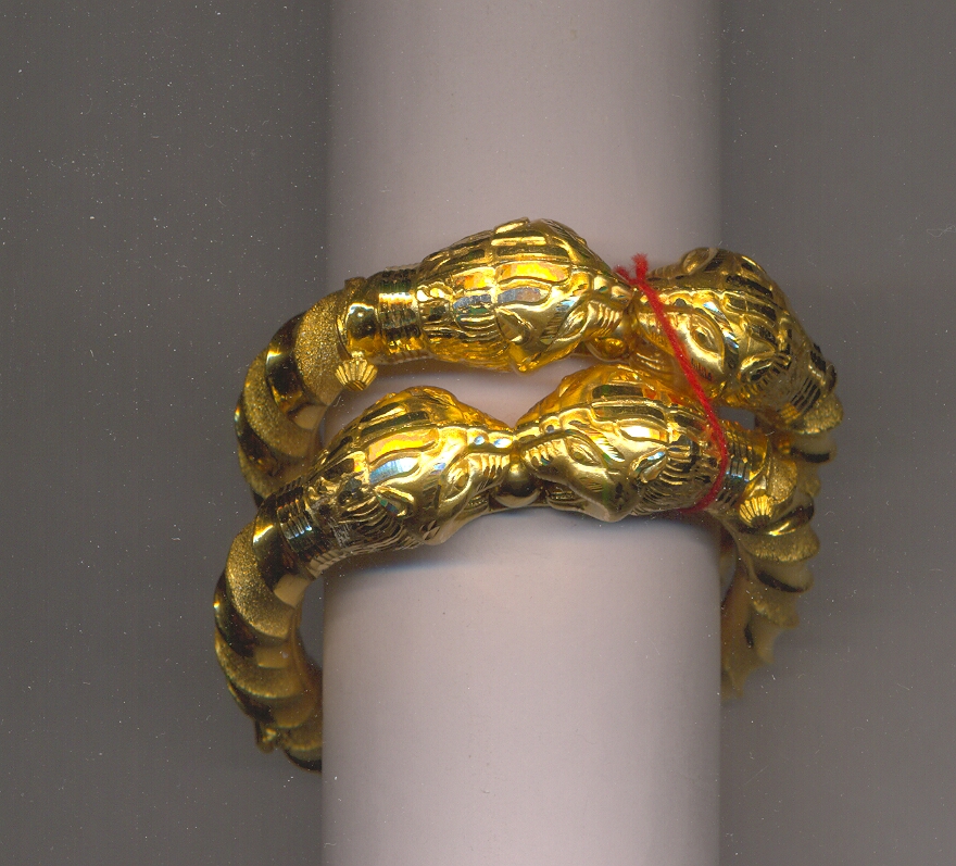 GOLD BANGLE PLAIN FANCY
