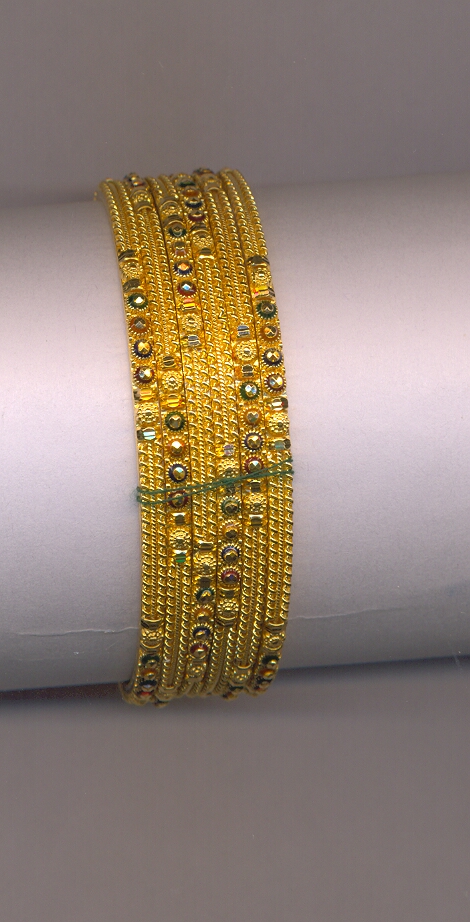 GOLD BANGLE PLAIN FANCY