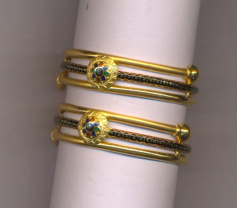 GOLD BANGLE PLAIN FANCY