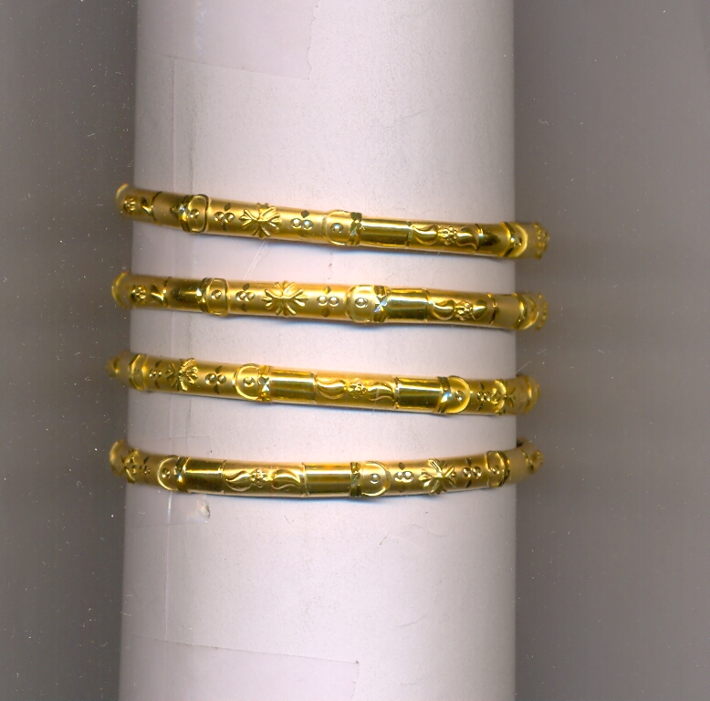 GOLD BANGLE PLAIN FANCY