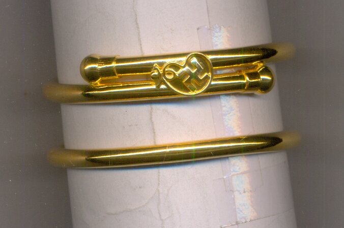 GOLD BANGLE PLAIN FANCY