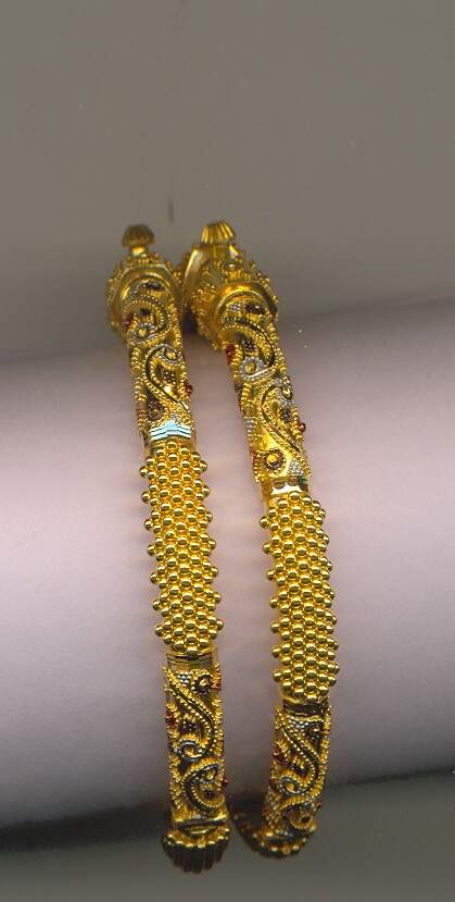 GOLD BANGLE PLAIN FANCY