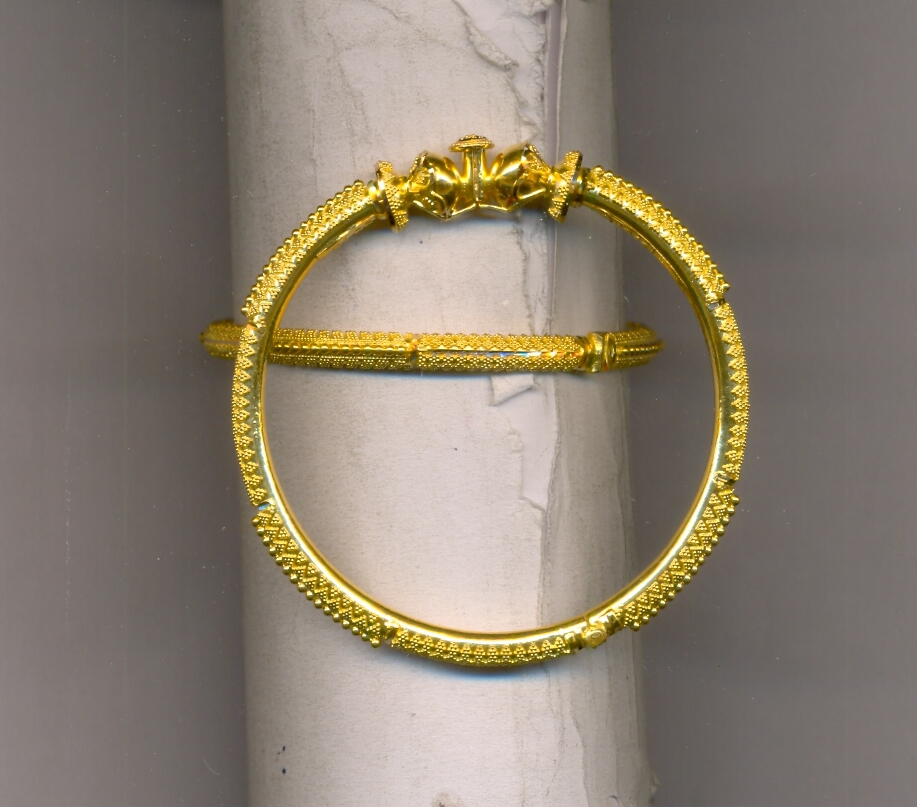 GOLD BANGLE PLAIN FANCY