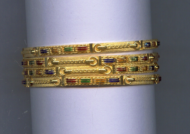 GOLD BANGLE PLAIN FANCY