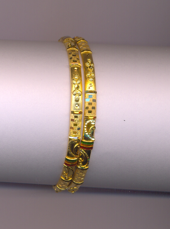 GOLD BANGLE PLAIN FANCY