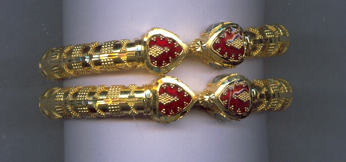 GOLD BANGLE PLAIN FANCY