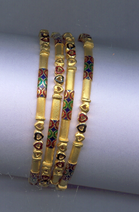 GOLD BANGLE PLAIN FANCY