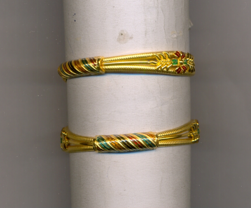 GOLD BANGLE PLAIN FANCY