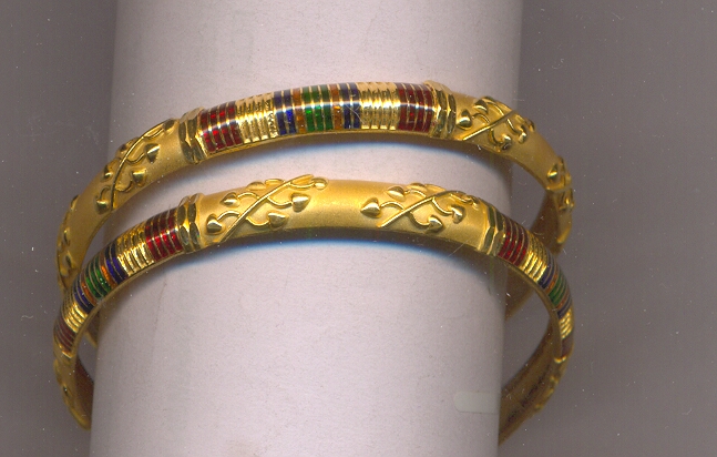 GOLD BANGLE PLAIN FANCY