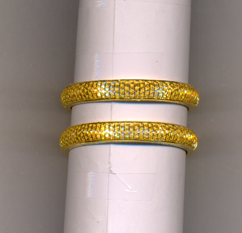 GOLD BANGLE PLAIN FANCY