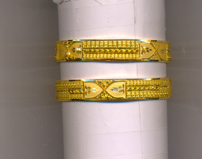 GOLD BANGLE PLAIN FANCY