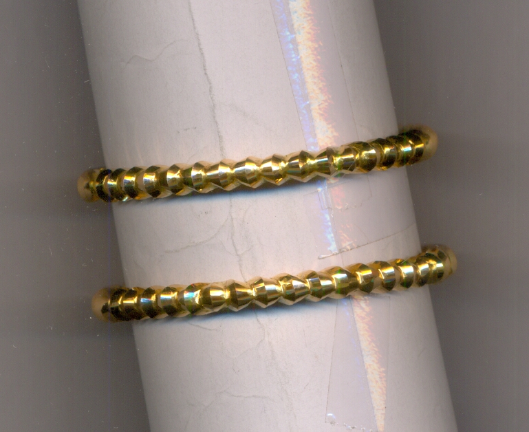 GOLD BANGLE PLAIN FANCY
