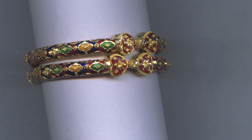 GOLD BANGLE PLAIN FANCY