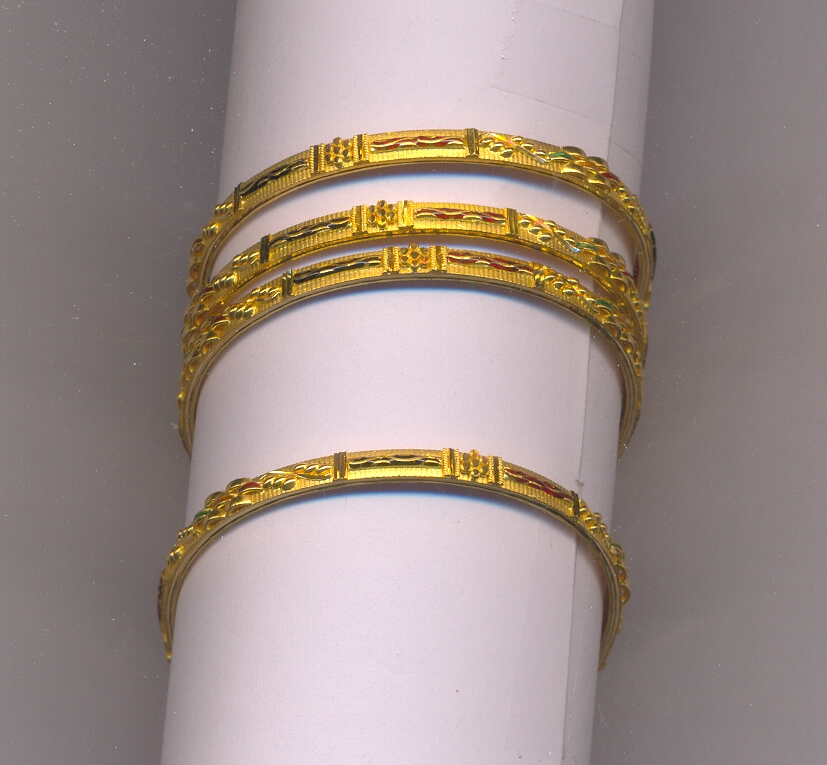 GOLD BANGLE PLAIN FANCY