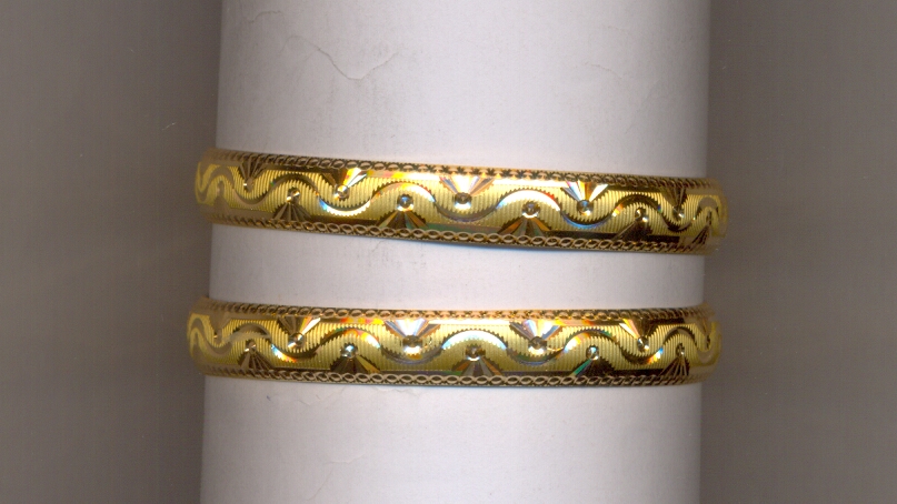 GOLD BANGLE PLAIN FANCY