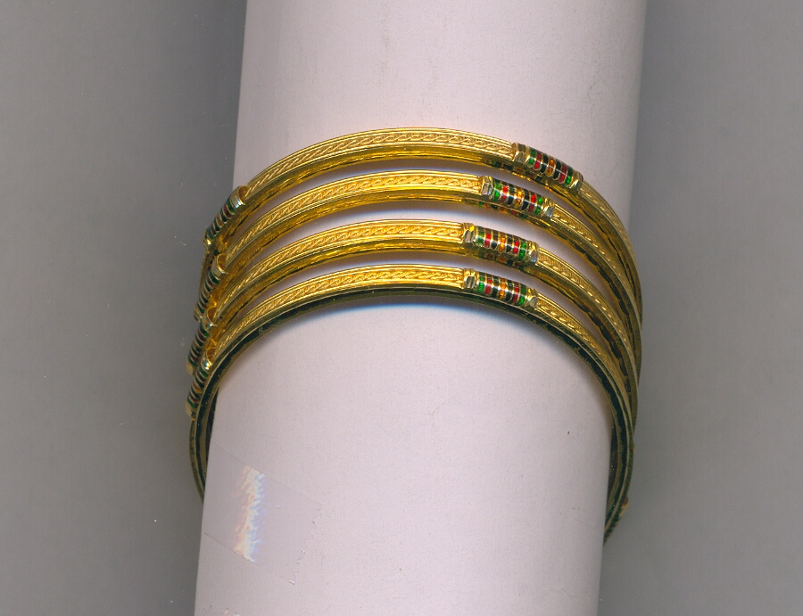 GOLD BANGLE PLAIN FANCY