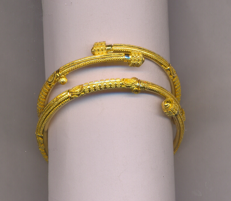 GOLD BANGLE PLAIN FANCY
