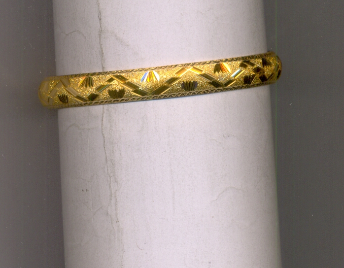 GOLD BANGLE PLAIN FANCY