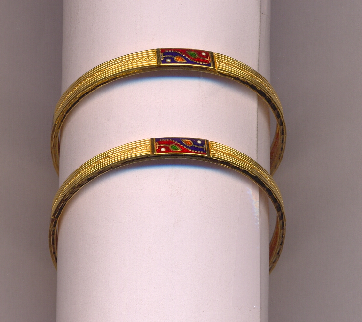 GOLD BANGLE PLAIN FANCY