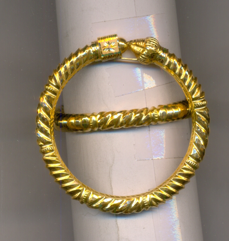 GOLD BANGLE PLAIN FANCY