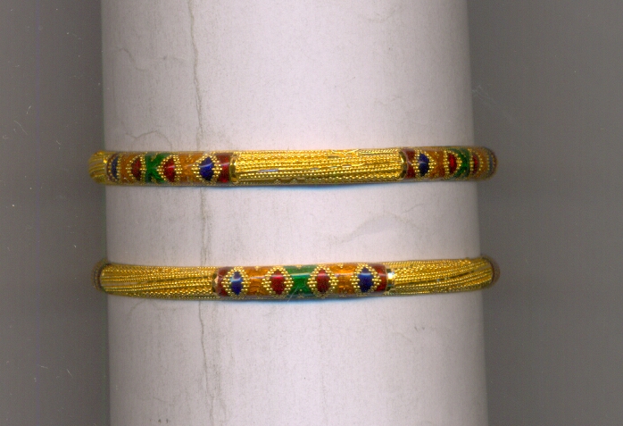 GOLD BANGLE PLAIN FANCY