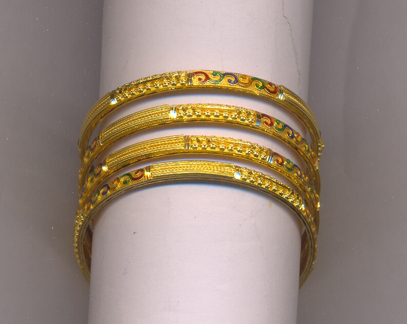 GOLD BANGLE PLAIN FANCY