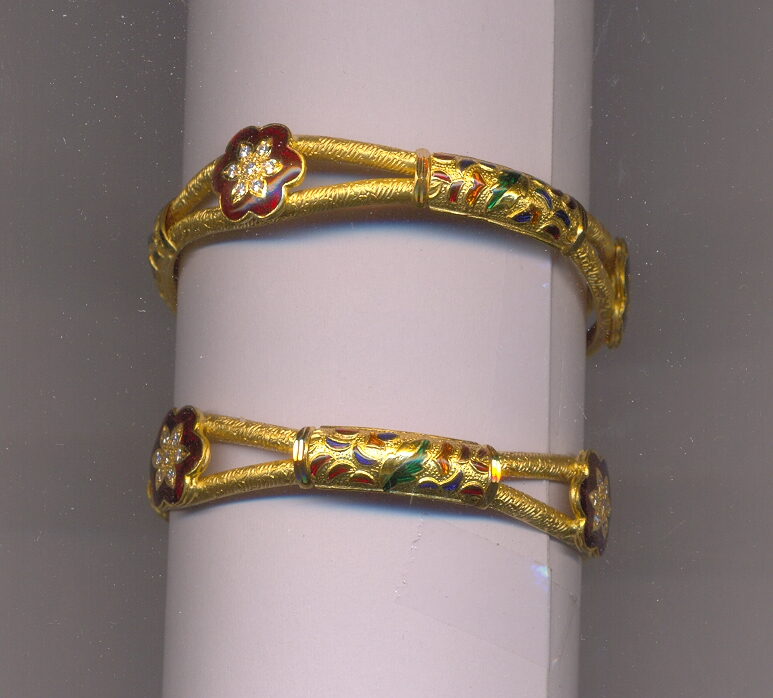 GOLD BANGLE PLAIN FANCY