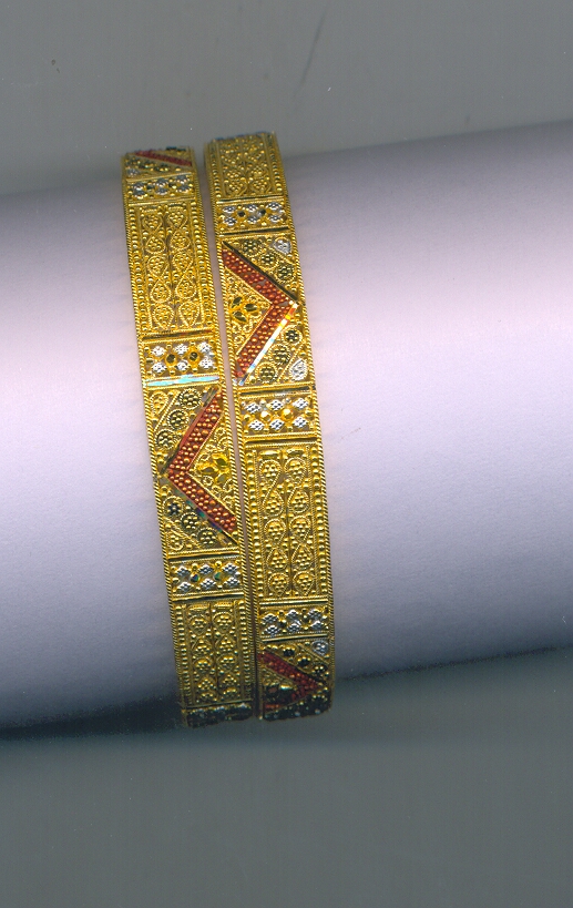 GOLD BANGLE PLAIN FANCY