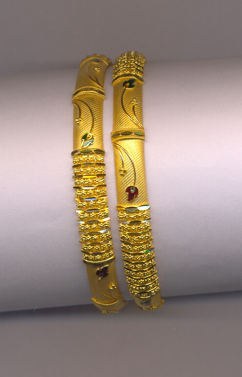GOLD BANGLE PLAIN FANCY