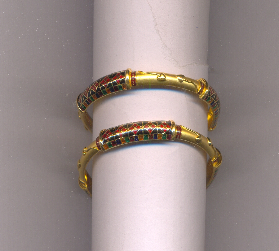GOLD BANGLE PLAIN FANCY