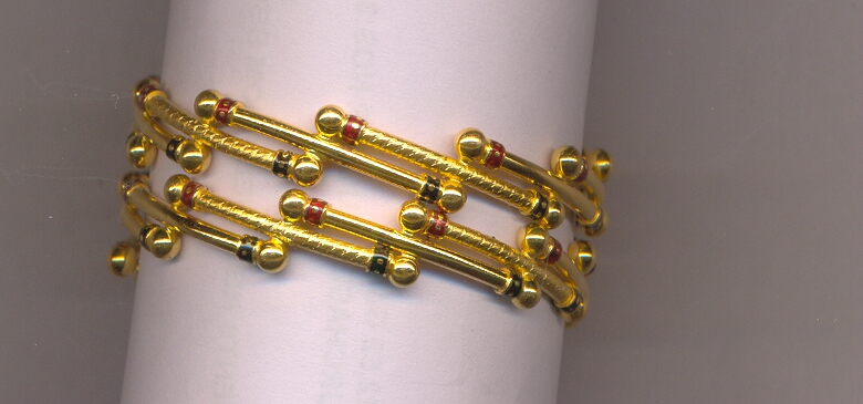 GOLD BANGLE PLAIN FANCY