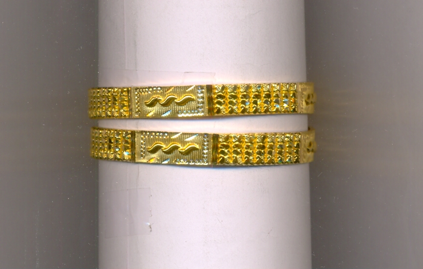 GOLD BANGLE PLAIN FANCY