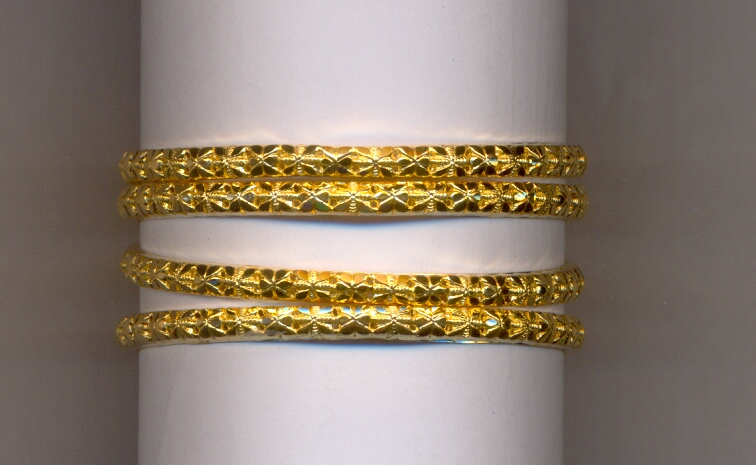 GOLD BANGLE PLAIN FANCY