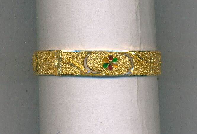 GOLD BANGLE PLAIN FANCY