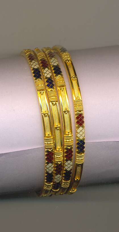 GOLD BANGLE PLAIN FANCY