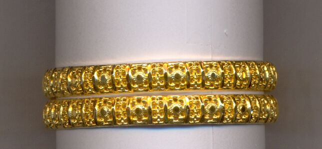 GOLD BANGLE PLAIN FANCY