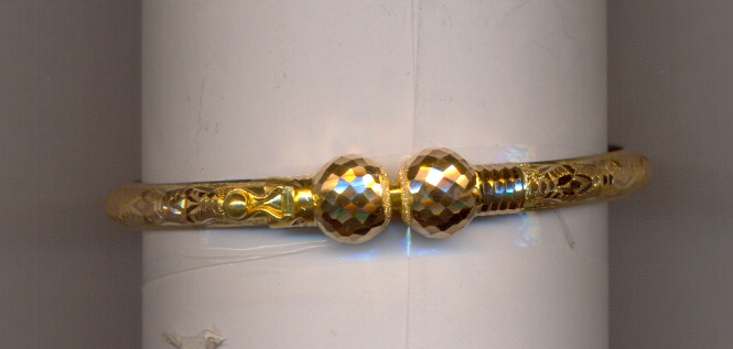 GOLD BANGLE PLAIN FANCY