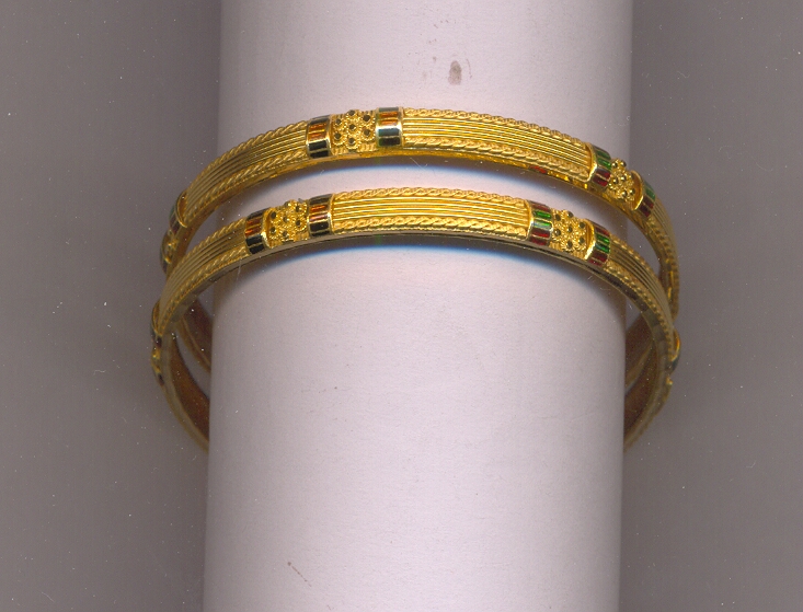 GOLD BANGLE PLAIN FANCY