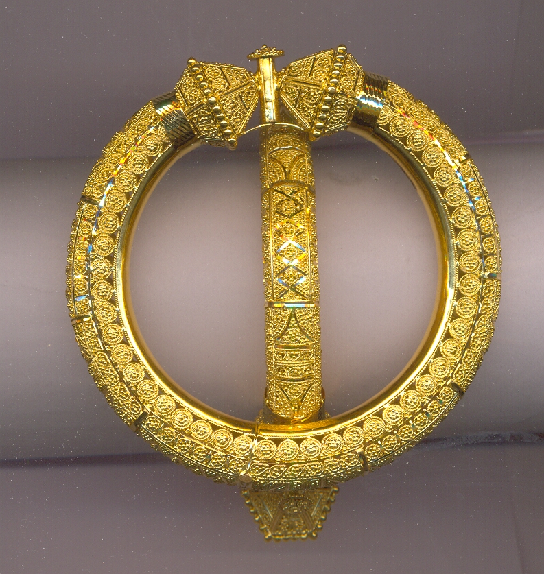 GOLD BANGLE PLAIN FANCY