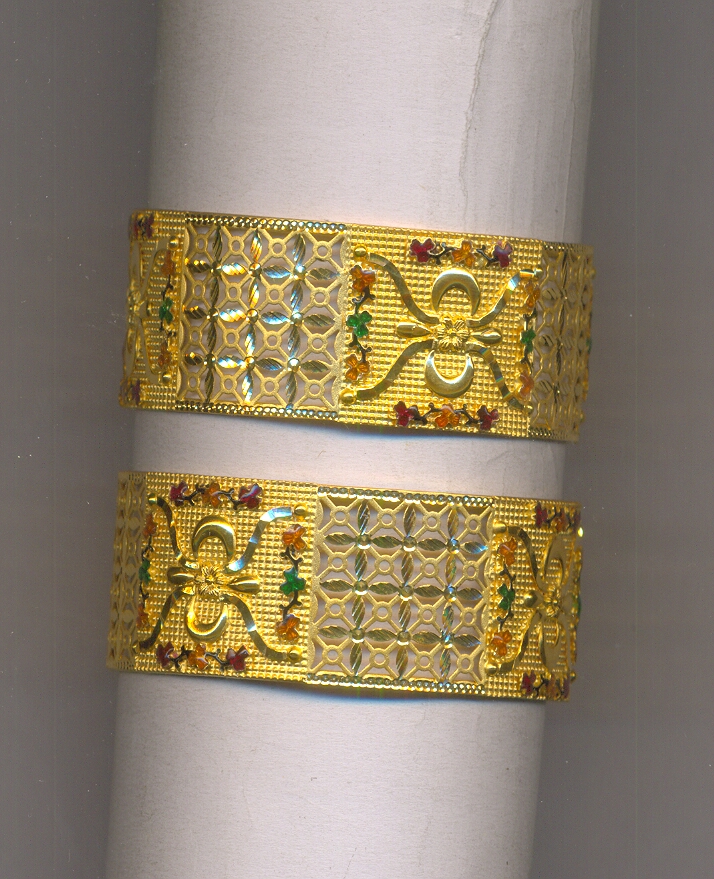 GOLD BANGLE PLAIN FANCY