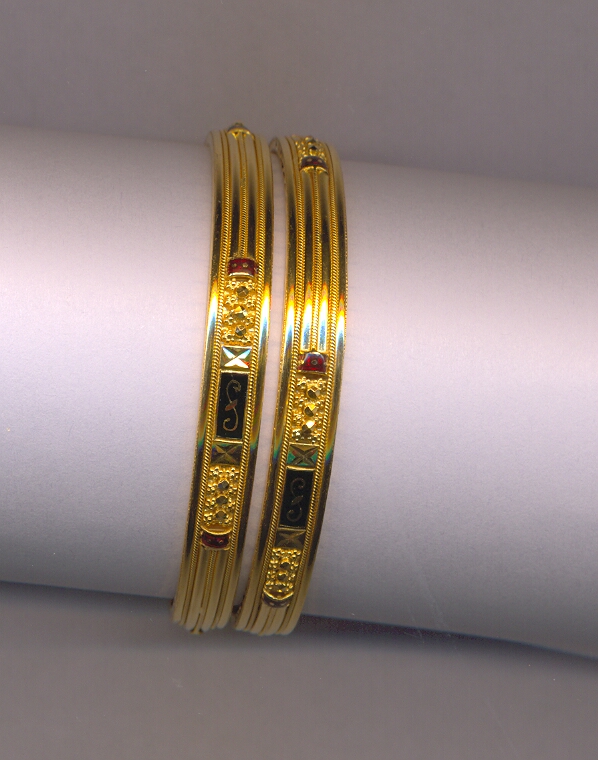 GOLD BANGLE PLAIN FANCY