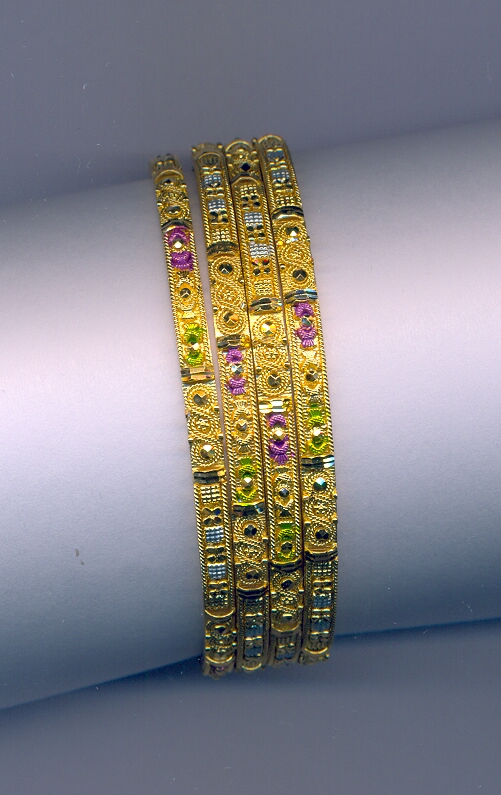 GOLD BANGLE PLAIN FANCY