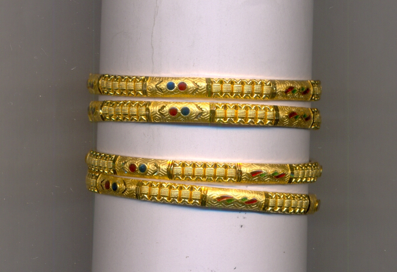 GOLD BANGLE PLAIN FANCY