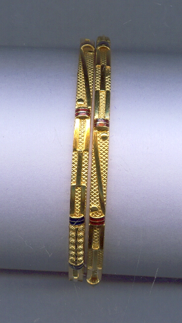 GOLD BANGLE PLAIN FANCY