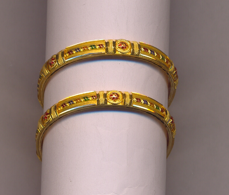 GOLD BANGLE PLAIN FANCY