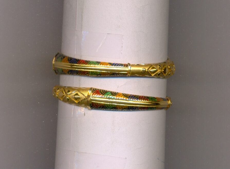 GOLD BANGLE PLAIN FANCY