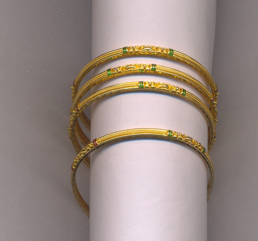 GOLD BANGLE PLAIN FANCY