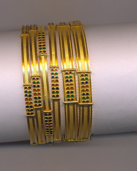 GOLD BANGLE PLAIN FANCY