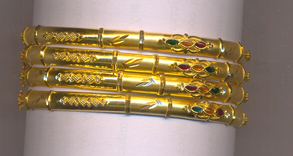 GOLD BANGLE PLAIN FANCY