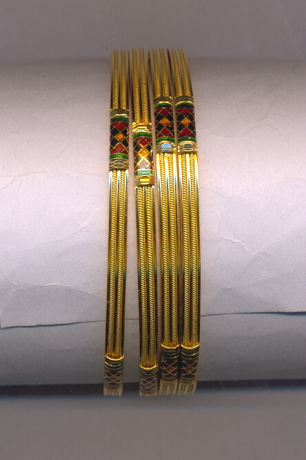 GOLD BANGLE PLAIN FANCY